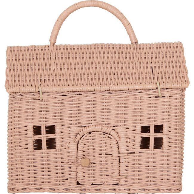 Casa Clutch, Rose - Olli Ella Bags | Maisonette | Maisonette