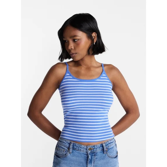 No Boundaries Scoop Neck Cami, Women's XXS-XXL | Walmart (US)