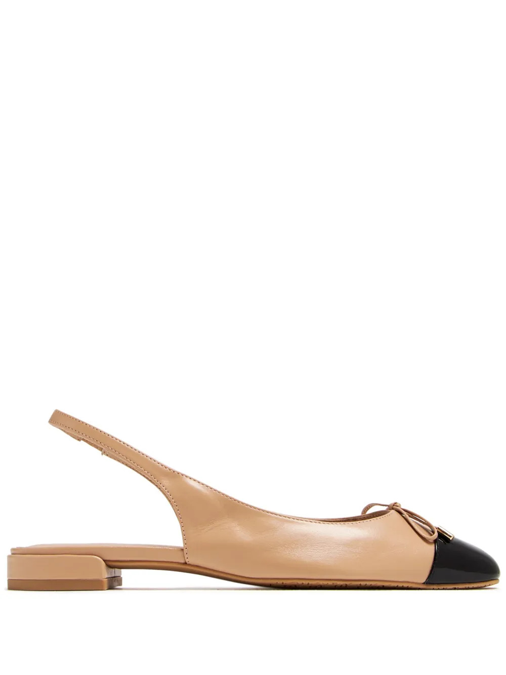 Stuart Weitzman Sleek Slingback Ballet Flats | Neutrals | FARFETCH RO | Farfetch Global