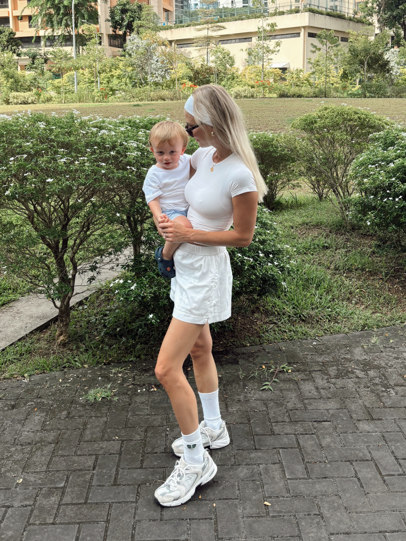 All white tennis mom look perfect for your summer hot girl walks 