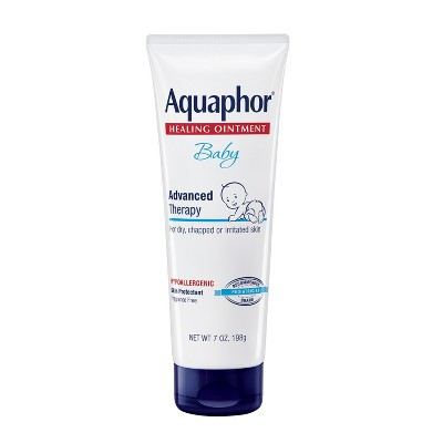 Aquaphor Baby Healing Ointment Advanced Therapy Skin Protectant - Dry Skin and Diaper Rash Ointment - 7oz | Target