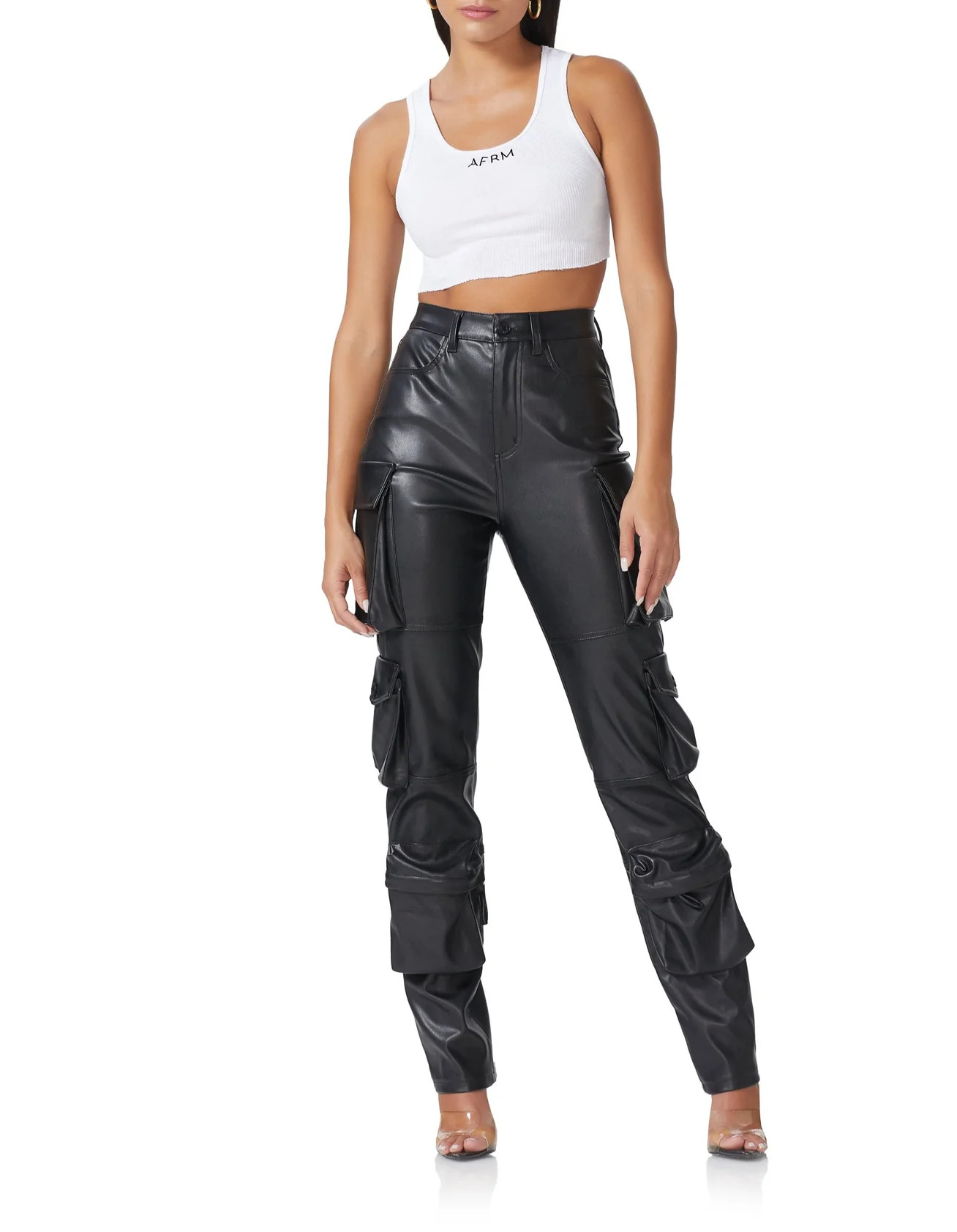 Shane Slim Cargo Pant - Noir | ShopAFRM