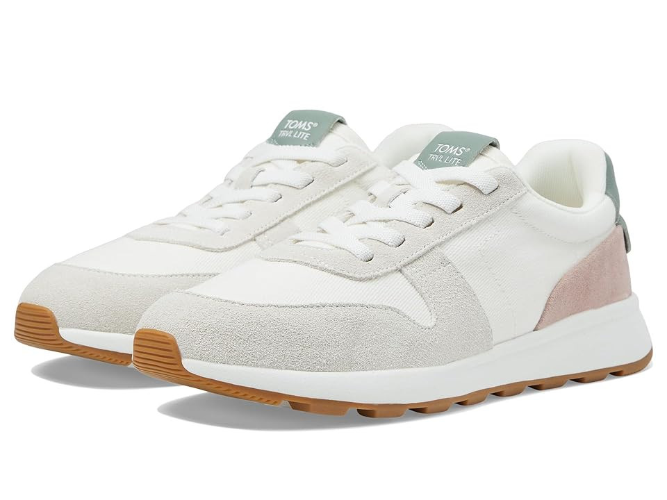 TOMS TRVL LITE Retro Women's Shoes Egret Suede : 7.5 B - Medium | Zappos