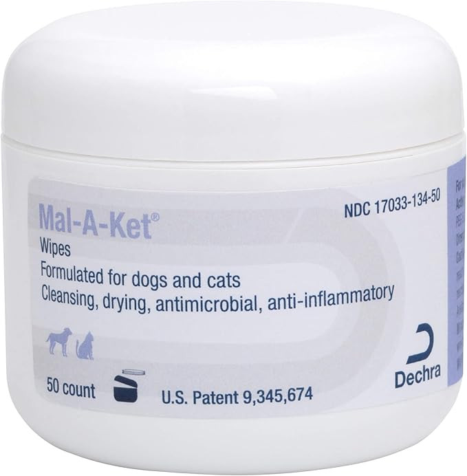 Wipes for Dogs and Cats, 2.25" Round, 50 Count jar | Amazon (US)