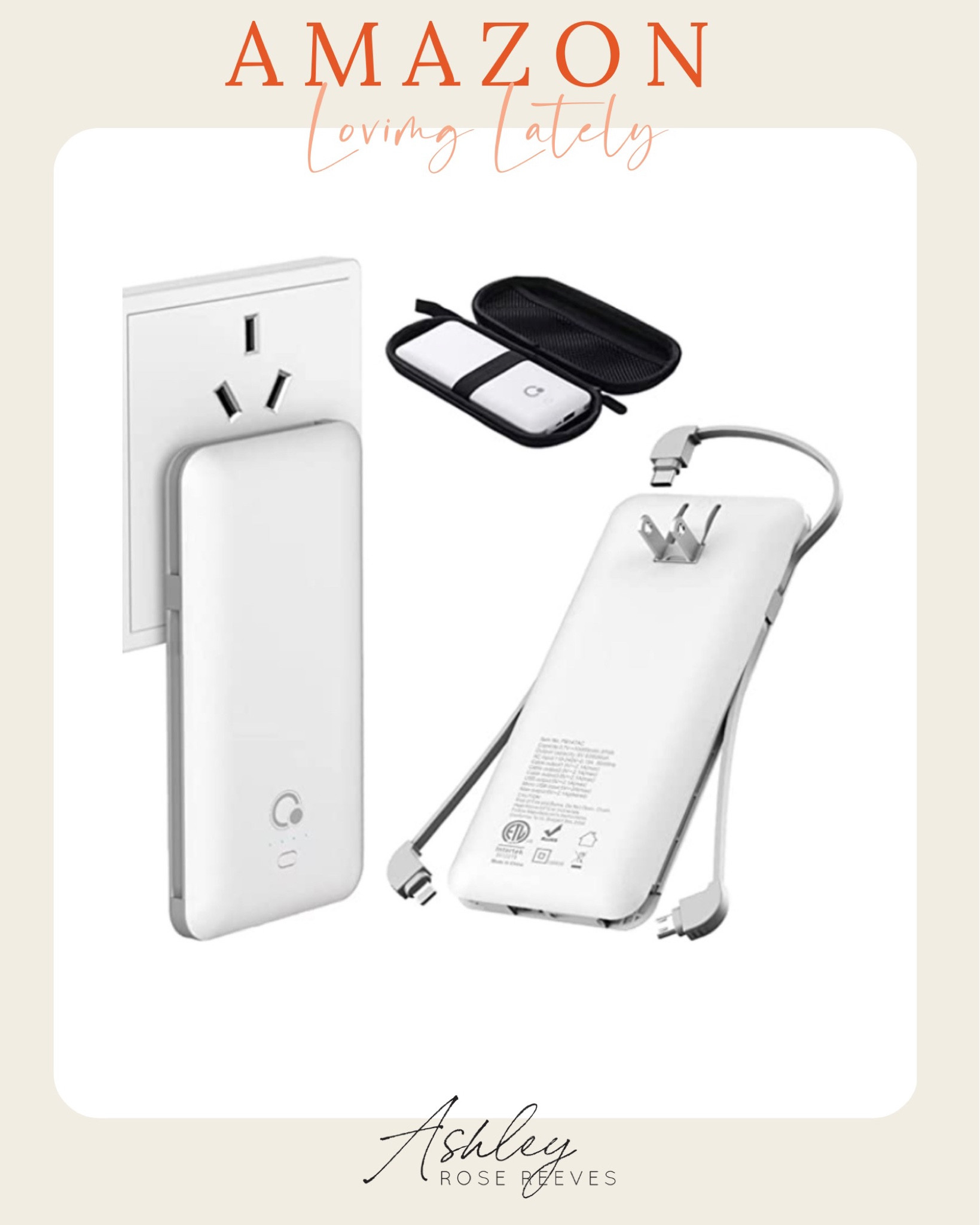 Amazon 
Loving Lately
This is a great charger on the go!

#LTKFestival #LTKfamily #LTKhome