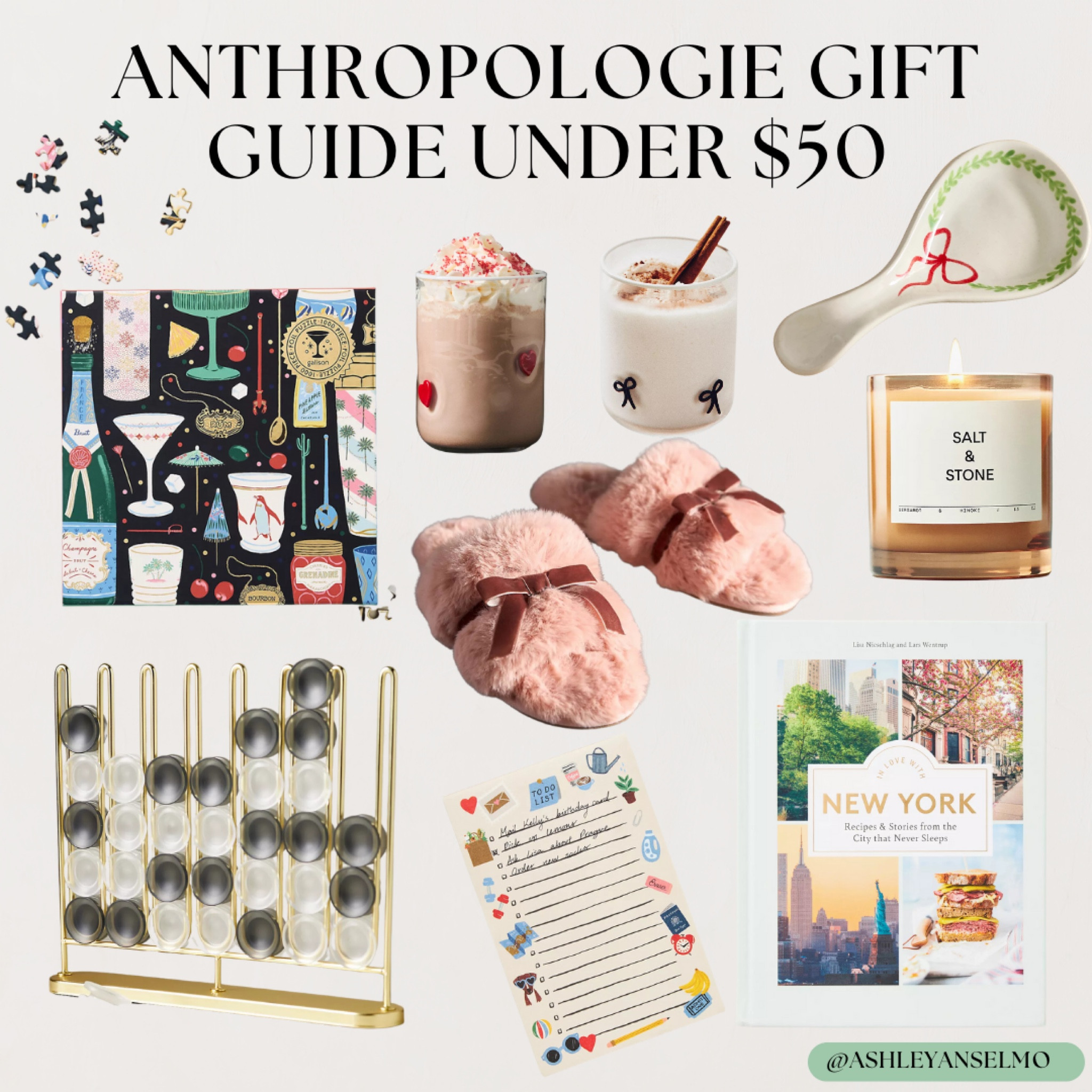 Anthropologie always has the cutest items! Hand picks a few items that would make gifts and are under $50!

#anthropologie #giftguide #anthropologiegifts 

#LTKFindsUnder50 #LTKHoliday #LTKGiftGuide