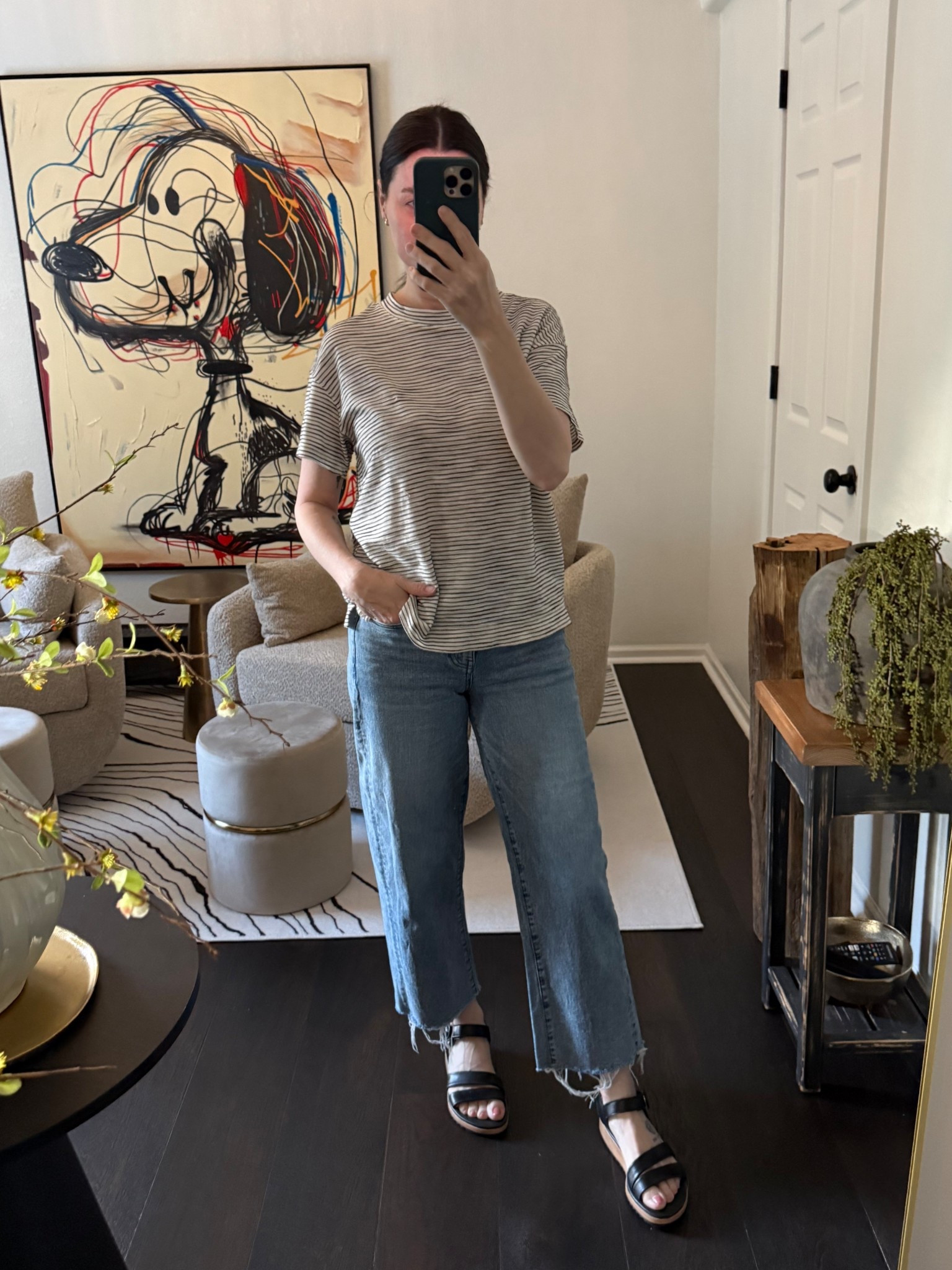Day full of errands = comfy shoes and my favorite raw edge jeans!

Wearing 00 in jeans and true size in shoes. Jeans have NO STRETCH but fit TTS  

#LTKootd #LTKdayinmylife #LTKvlog