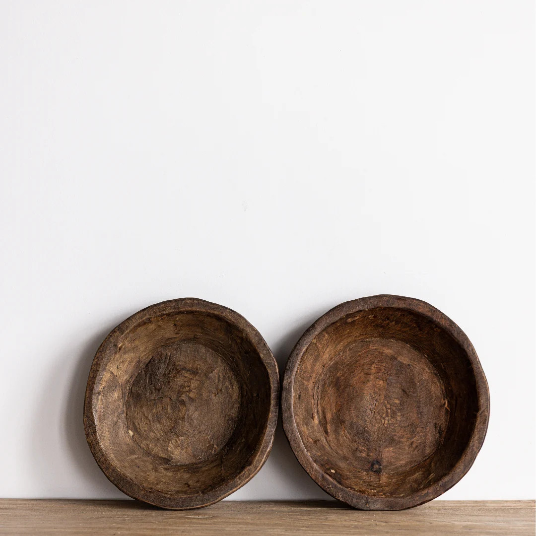 Round Wooden Bread Bowl | By Luxe B Co. | luxe bCO