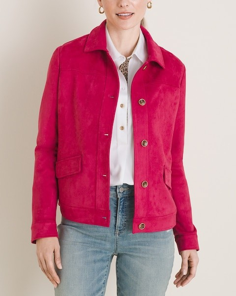 Faux-Suede Jacket | Chico's