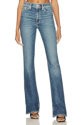 Hudson Jeans Barbara High Rise Bootcut in Sandy from Revolve.com | Revolve Clothing (Global)