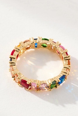 Crystal Stone Stacking Ring | Anthropologie (US)
