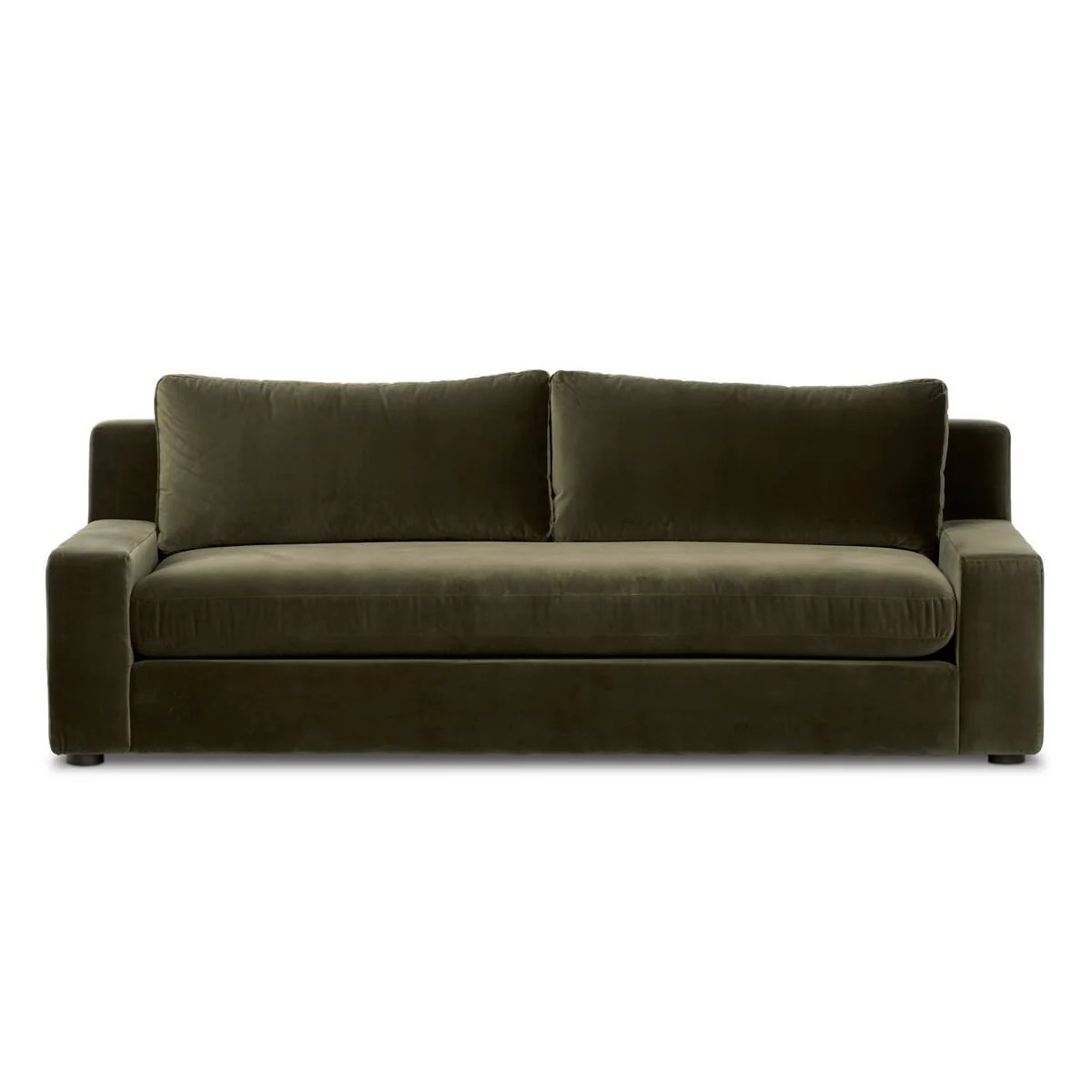 Four Hands Yelena Sofa in Surrey Olive | The Addison West