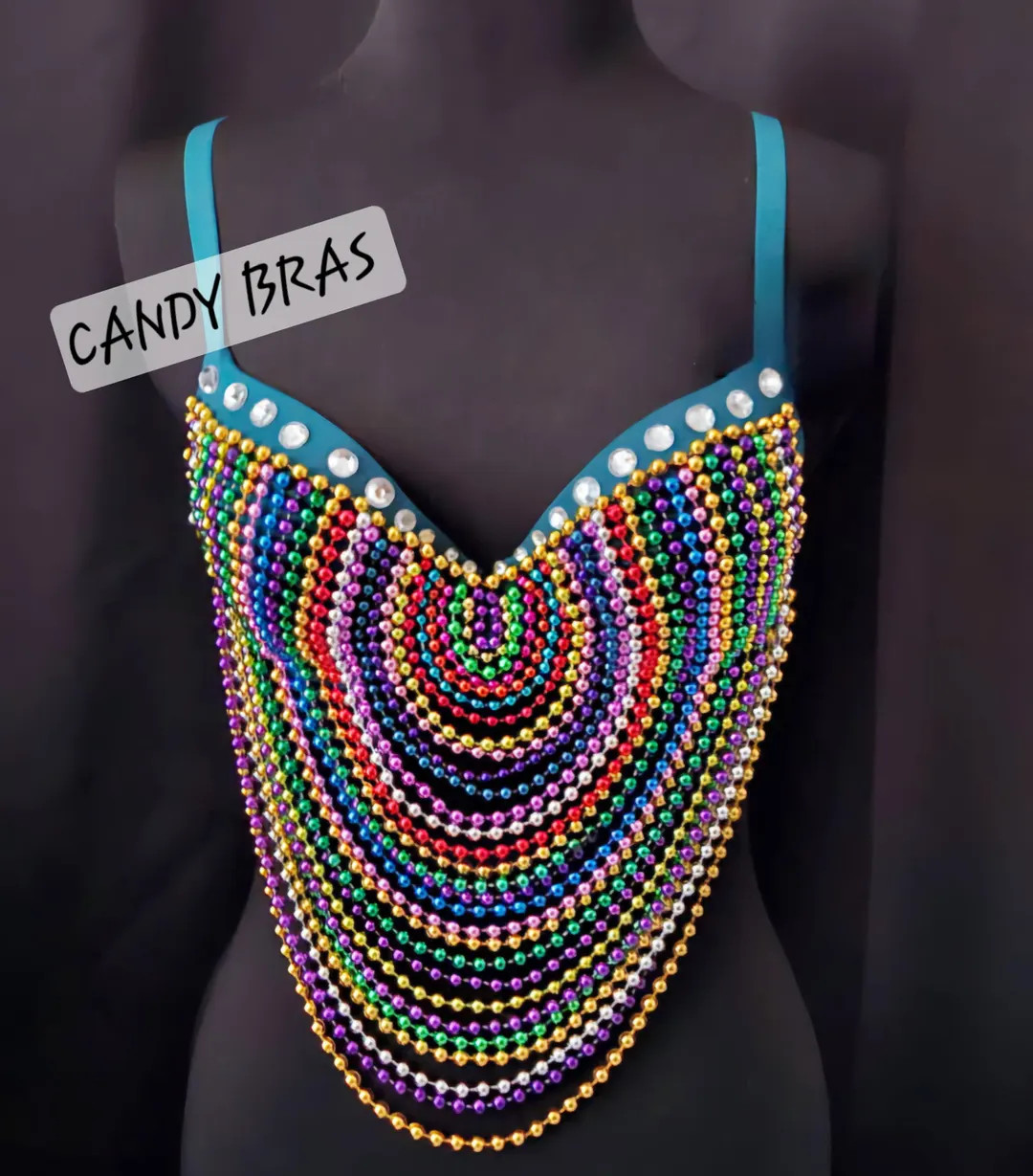 Mardi Gras PardiBra 2.0 | Etsy (US)