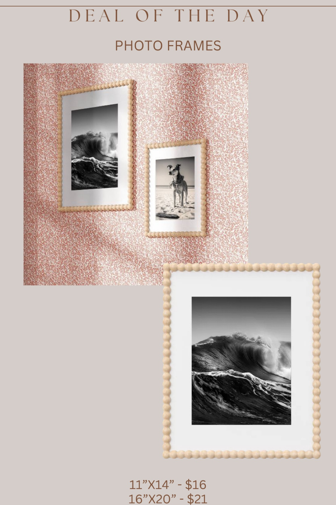 Brand new target photo frame!!!! 😍😍😍 amazing price for this style & the size options! High sellout risk! 

#LTKStyleTip #LTKHome #LTKSaleAlert