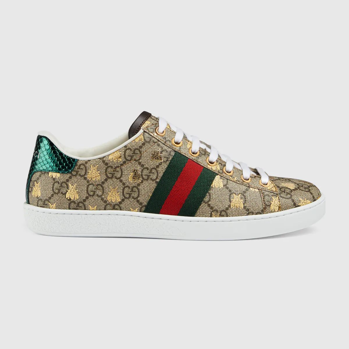 Gucci Women's Ace GG Supreme sneaker with bees | Gucci (CA)