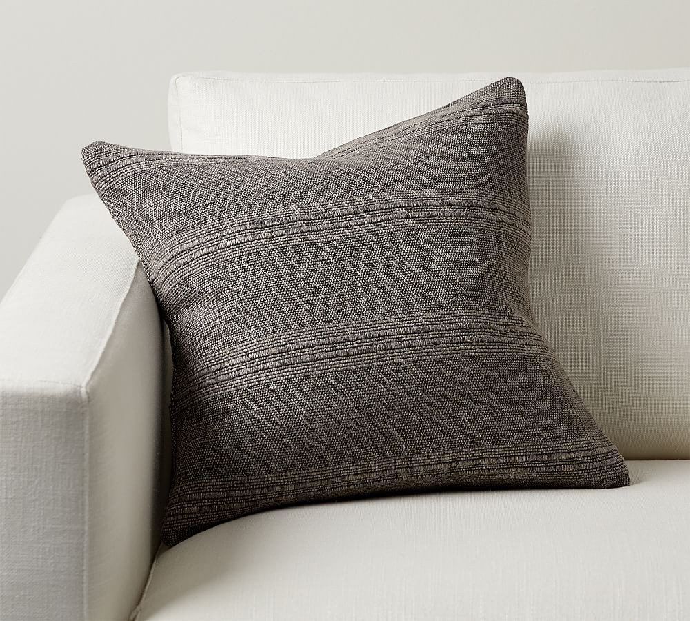 Relaxed Striped Pillow | Pottery Barn (US)