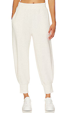 Varley The Relaxed Pant 25 in Ivory Marl from Revolve.com | Revolve Clothing (Global)