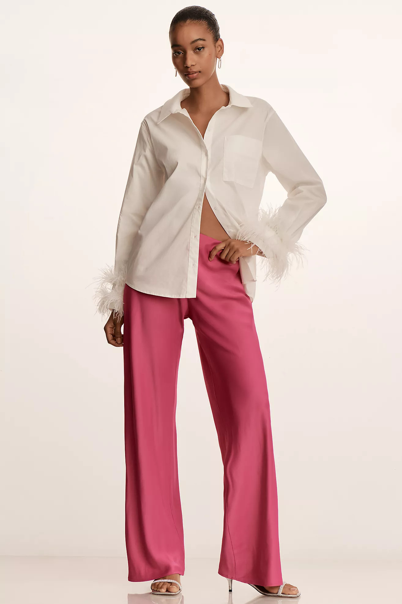 The Tilda Pull-On Wide-Leg Pants | Anthropologie (US)