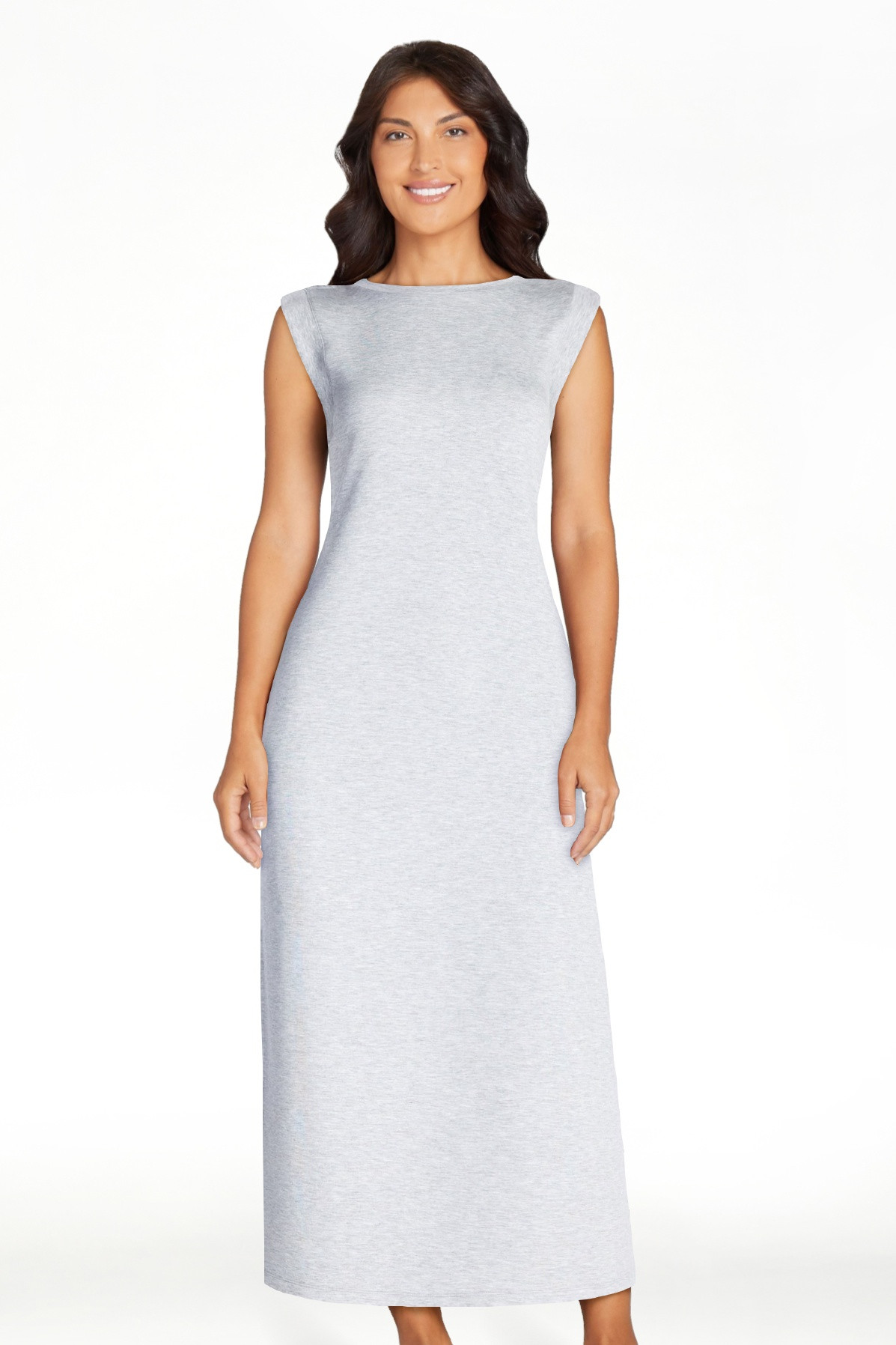 Scoop Women's and Women's Plus Scubaknit Sleeveless Maxi Dress, Sizes XS-4X | Walmart (US)