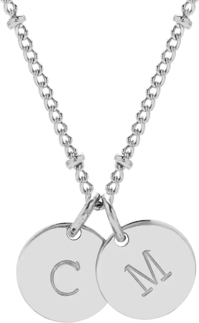 Brook and York Madeline Personalized Two Initial Pendant Necklace | Nordstrom | Nordstrom