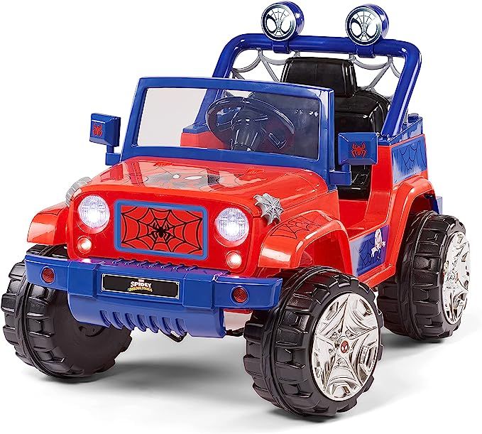 Kid Trax Marvel Spidey and His Amazing 4x4 Wheels Kids Electric Ride-On, 6 Volt, Kids 3-5 Years O... | Amazon (US)