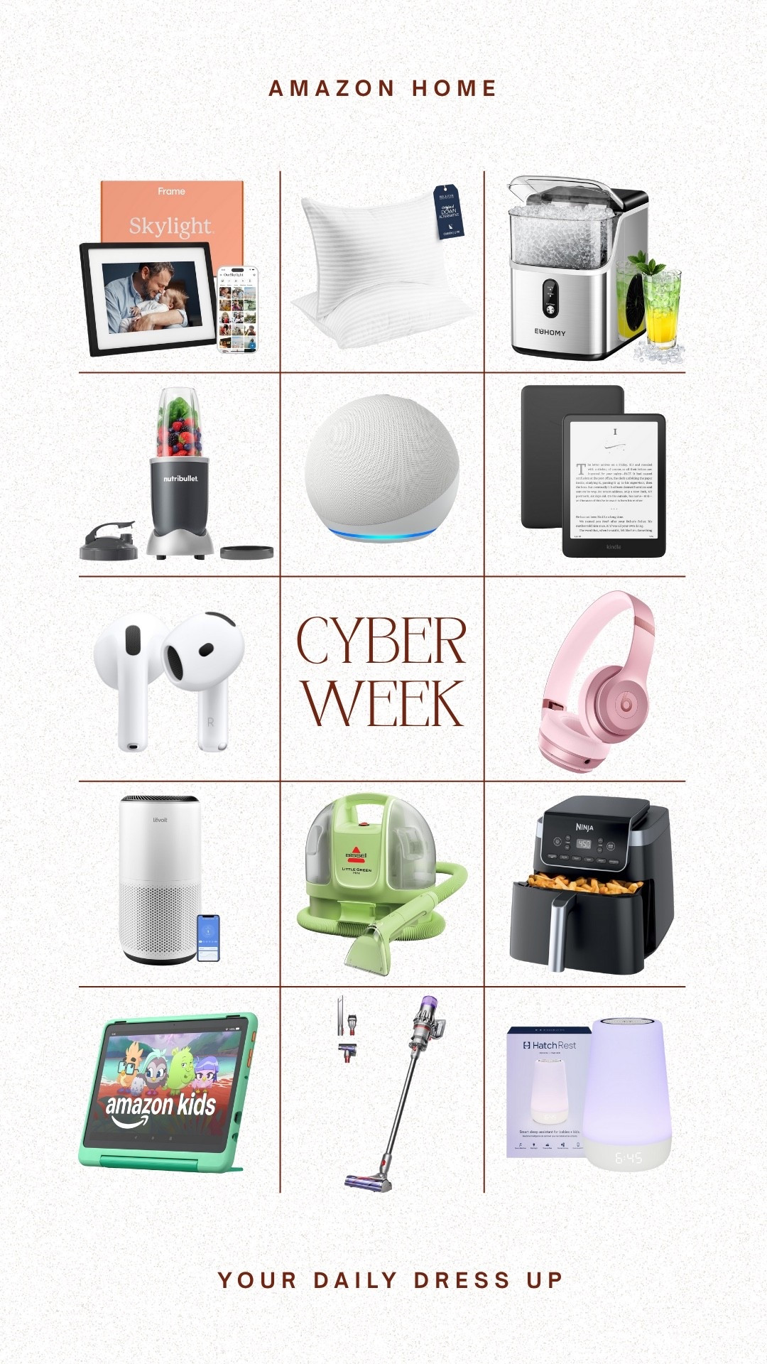 Home and tech cyber week deals on Amazon! These would make for great holiday gifts! 🎁 

#LTKHoliday #LTKGiftGuide #LTKCyberWeek