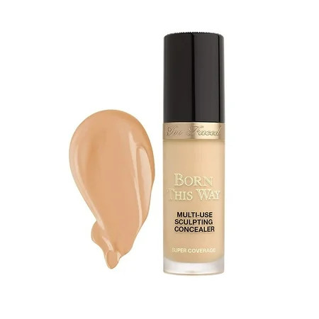 Too Faced Born This Way Super Coverage Multi-Use Longwear Concealer Light Beige | Walmart (US)