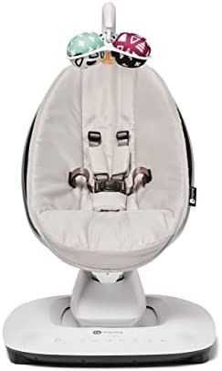4moms MamaRoo Multi-Motion Baby Swing, Bluetooth Baby Swing with 5 Unique Motions, Grey | Amazon (US)