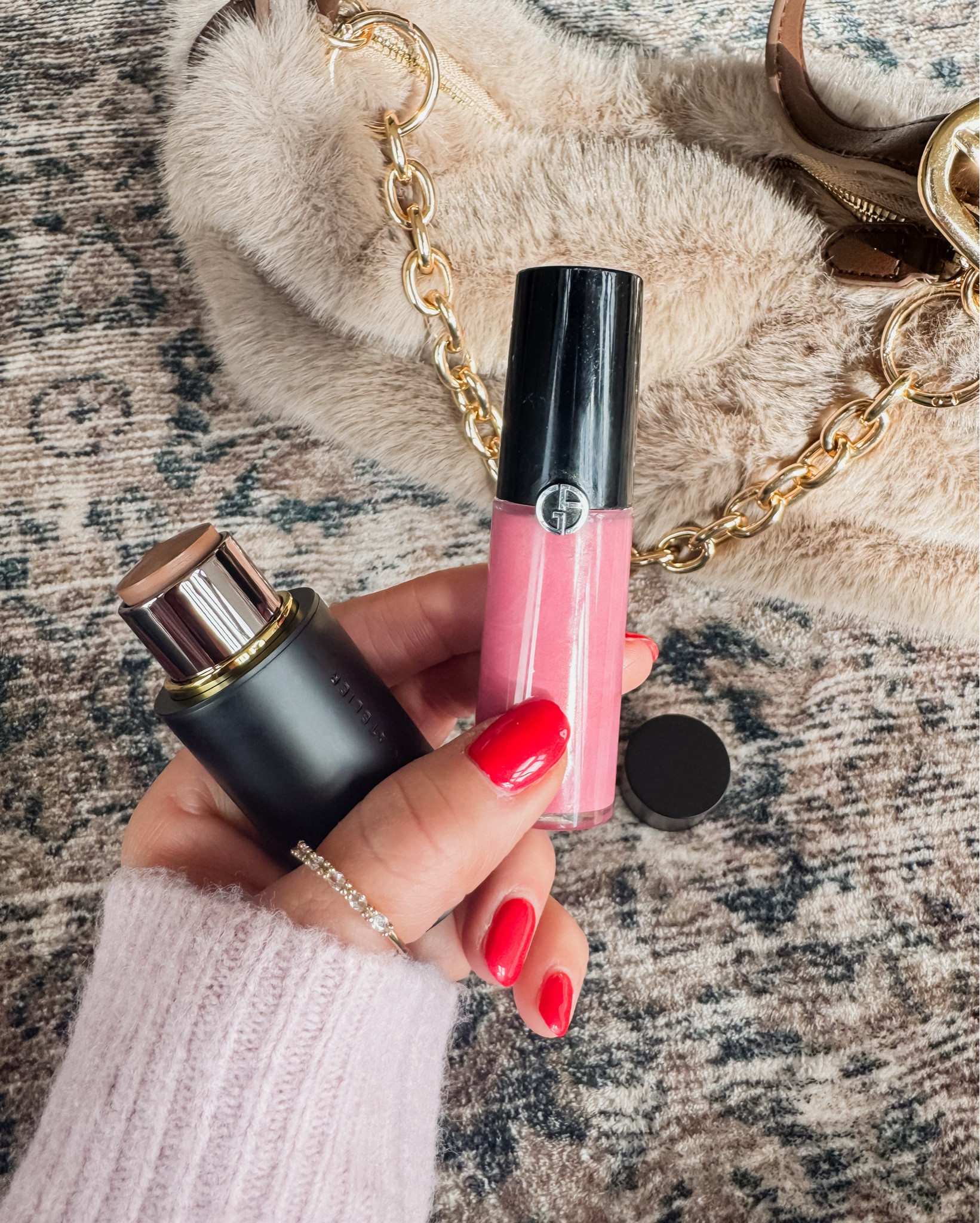 Bronzer stick - truffle
Liquid blush - magnetic mauve

#LTKSeasonal #LTKOver40 #LTKBeauty