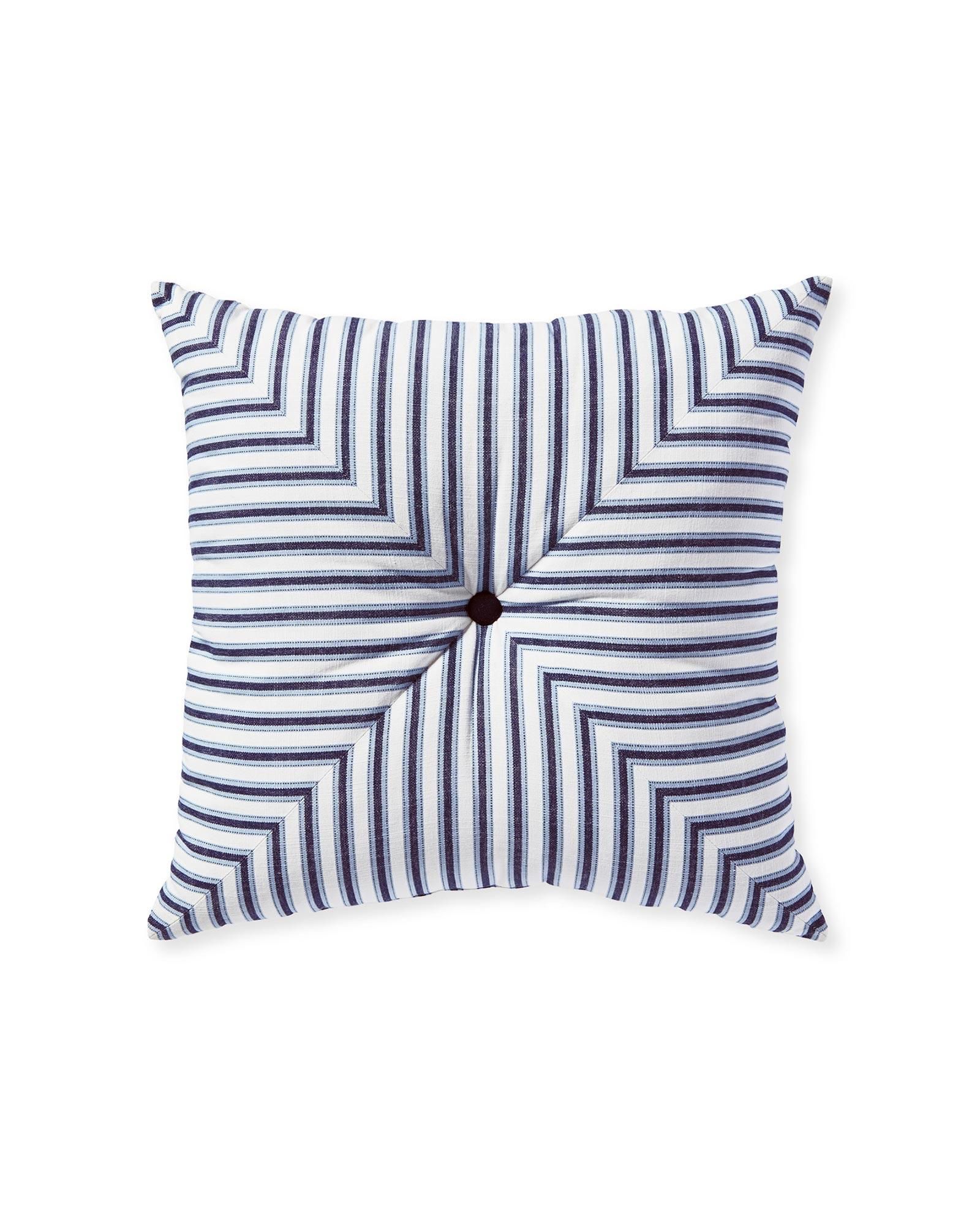 Perennials Dock Stripe Pillow | Serena and Lily