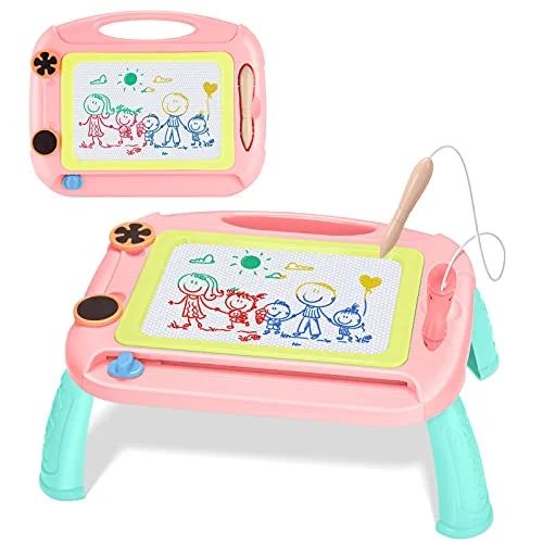 Learning Toys for Toddlers 1-3, Magnetic Drawing Board for Toddler Girls Boys, Magnetic Doodle Bo... | Walmart (US)