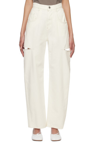 Off-White Slash Jeans | SSENSE