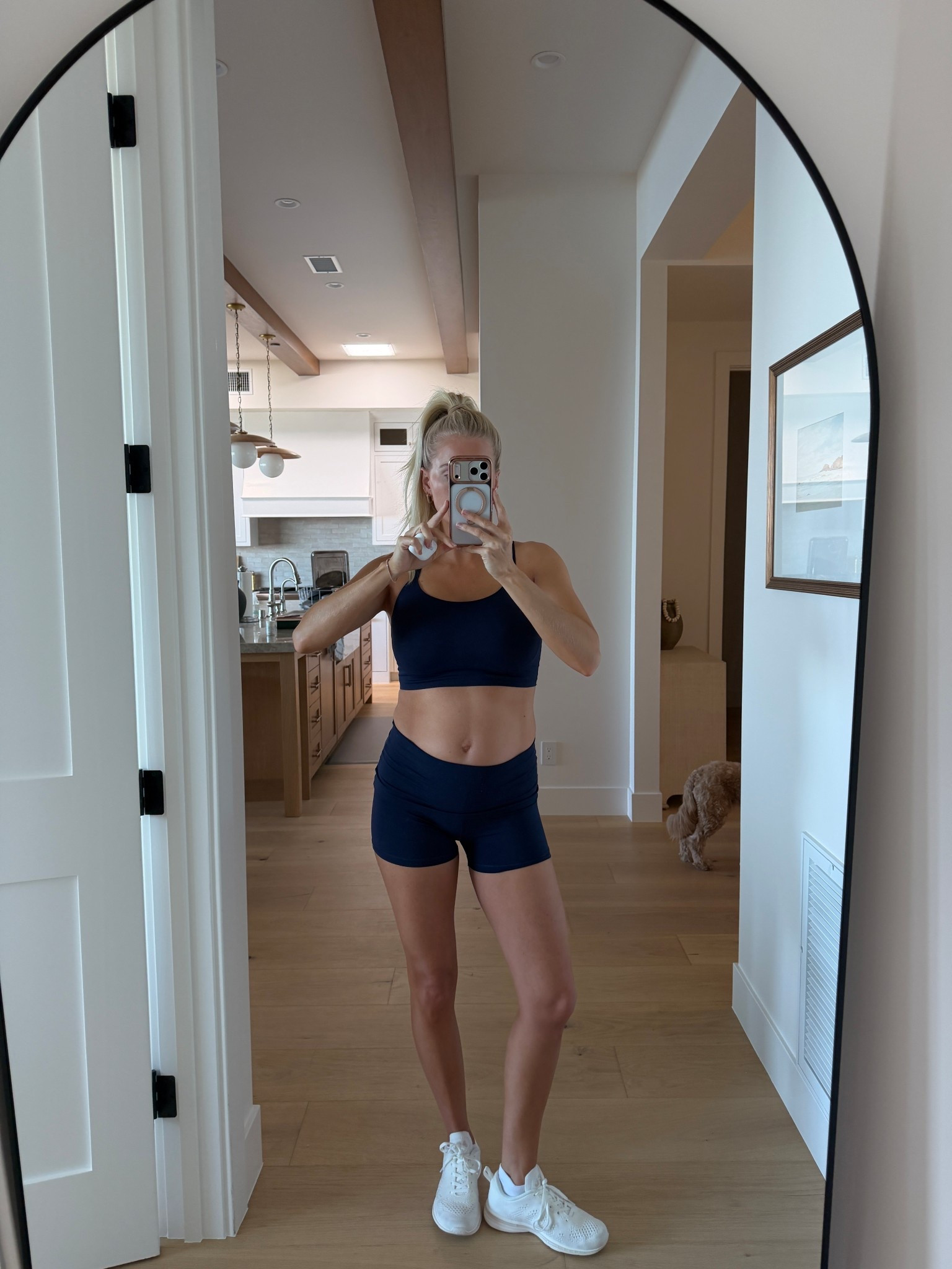 Med in both! True size in shoes 