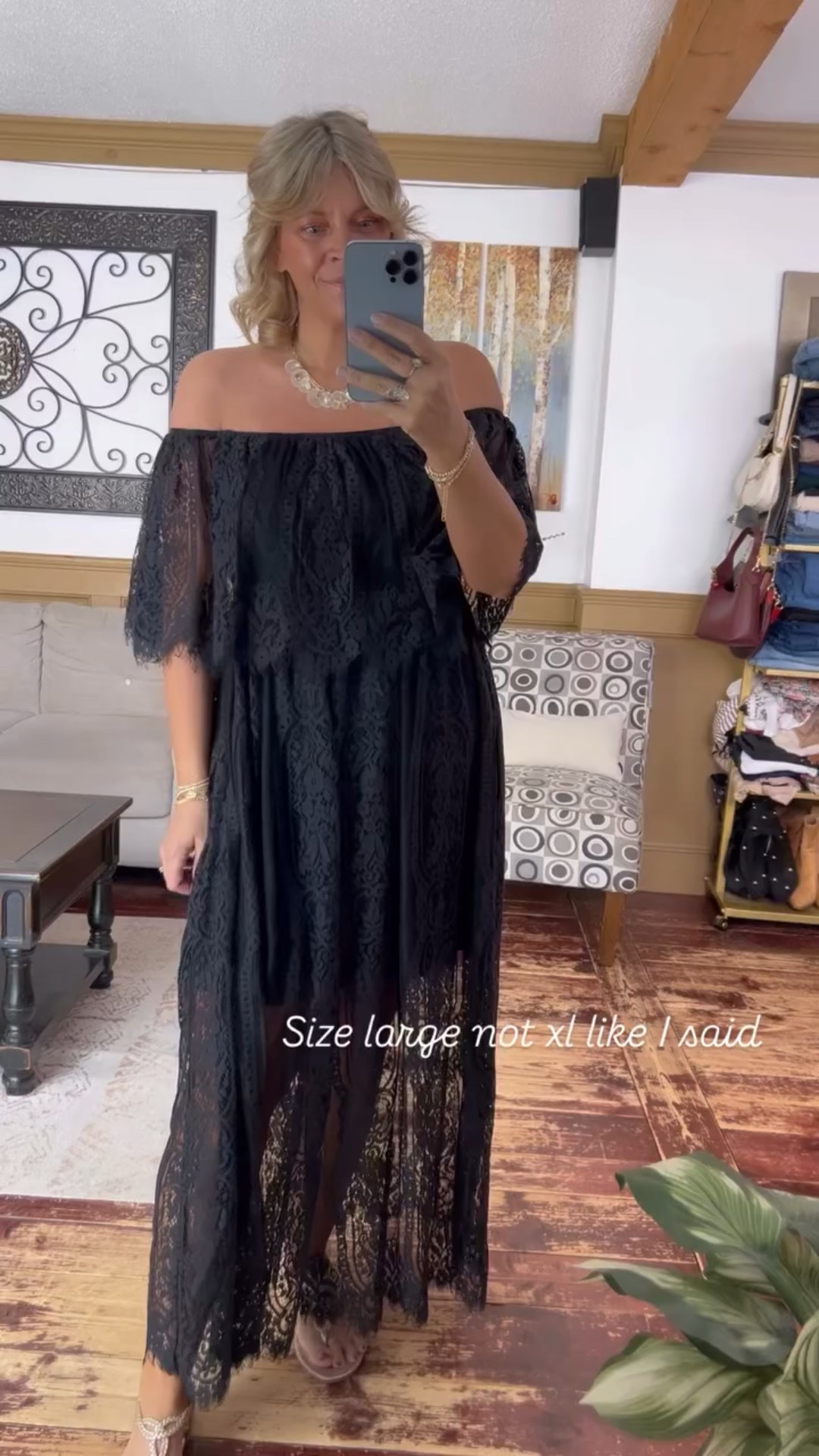 Size large in this dress not xl like I said in video- beautiful spring dress, vacation dress, wedding guest dresss

#LTKOver40 #LTKSeasonal #LTKWedding