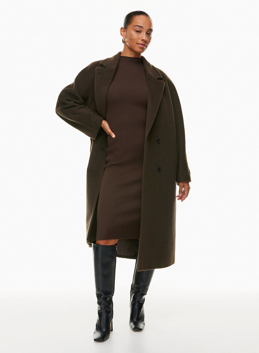 Aritzia Babaton Women's The Slouch Coat New in Burnt Cedar | Large | Aritzia