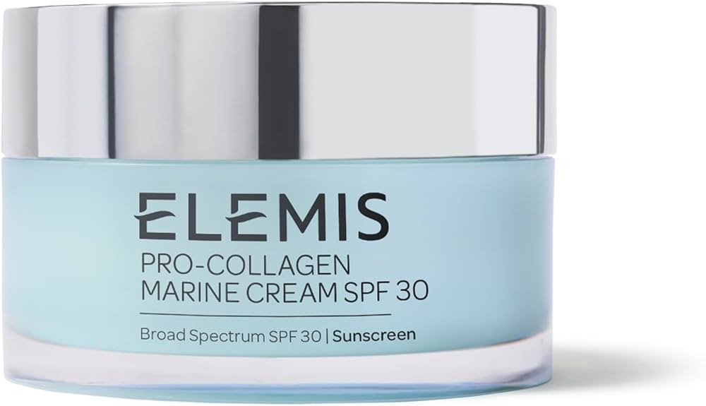 ELEMIS Pro-Collagen Marine Cream SPF 30, Lightweight Anti-Wrinkle Daily Facial Moisturizer | Amazon (US)