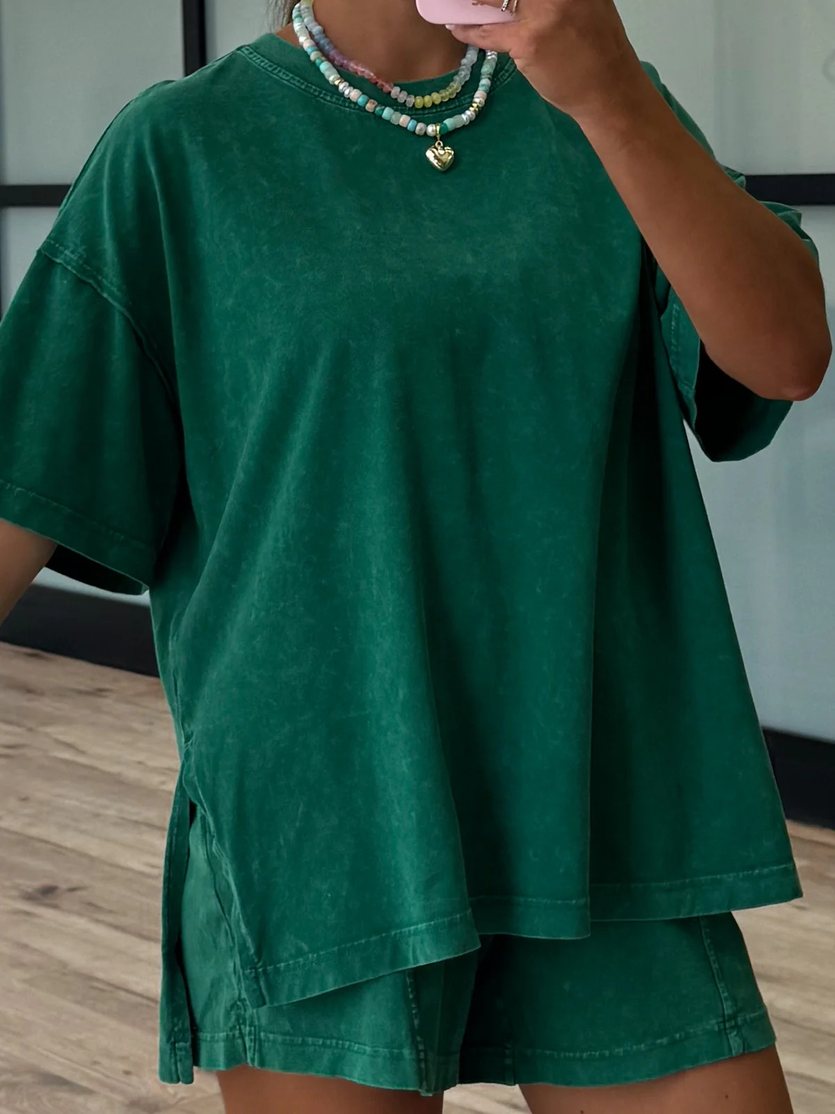 Days End Cotton Tee | Jade | +Plus Available | Talulah