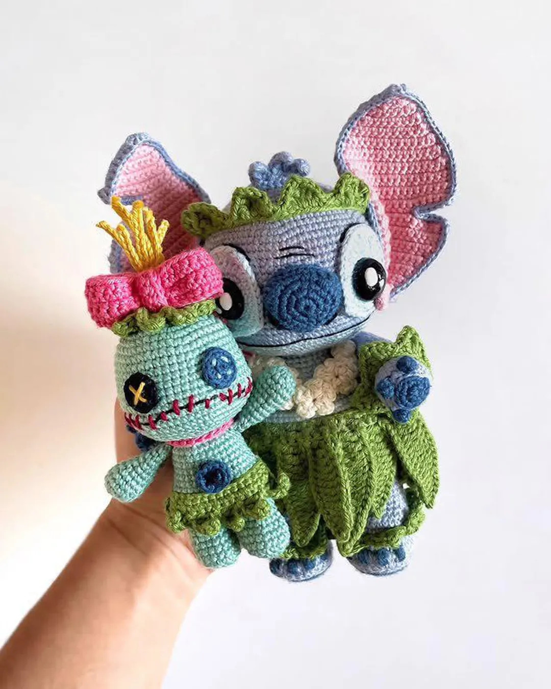 2in1 Stitch & Scrump Amigurumi Crochet Pattern – PDF Tutorial (english) - Etsy | Etsy (US)