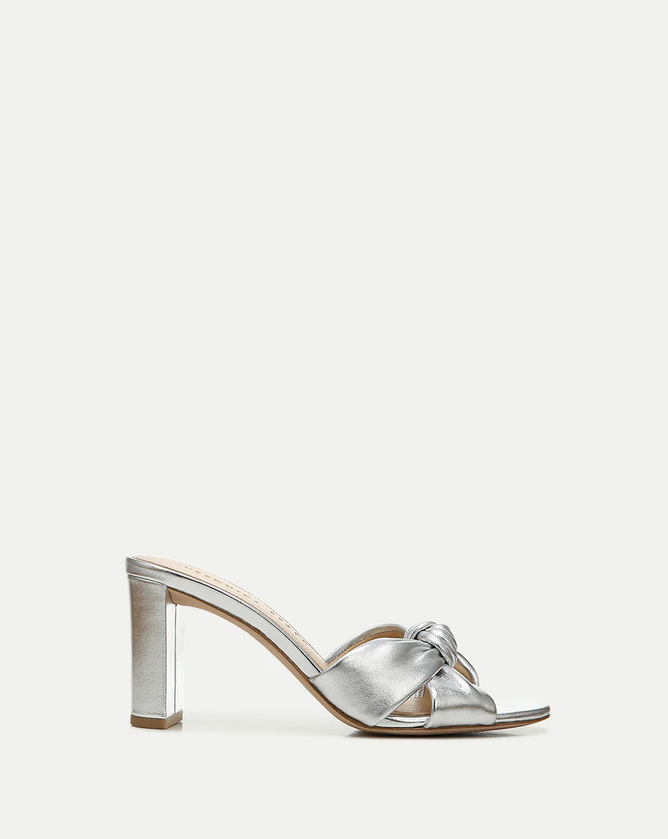 Ganita Knot-Front Sandal | Veronica Beard