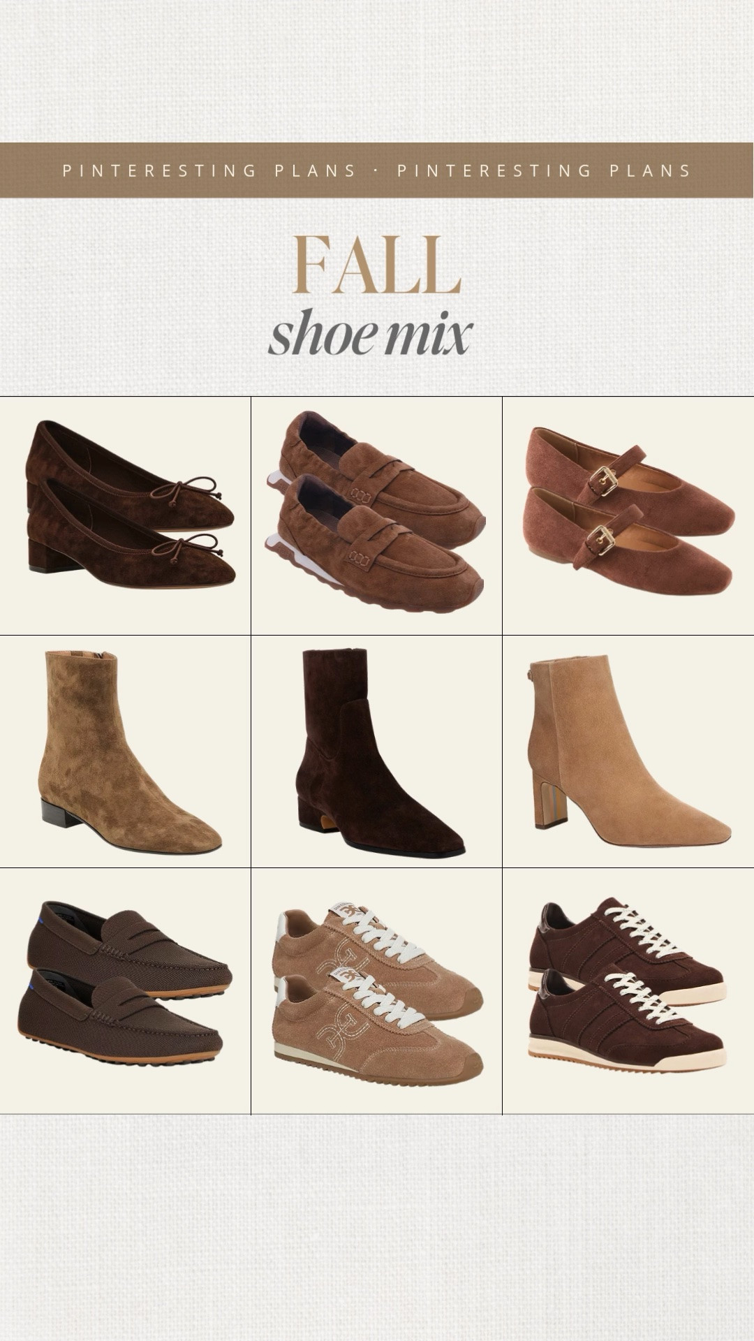 Fall shoe mix 🙌🏻🙌🏻

#LTKootd #LTKWorkwear #LTKOver40
