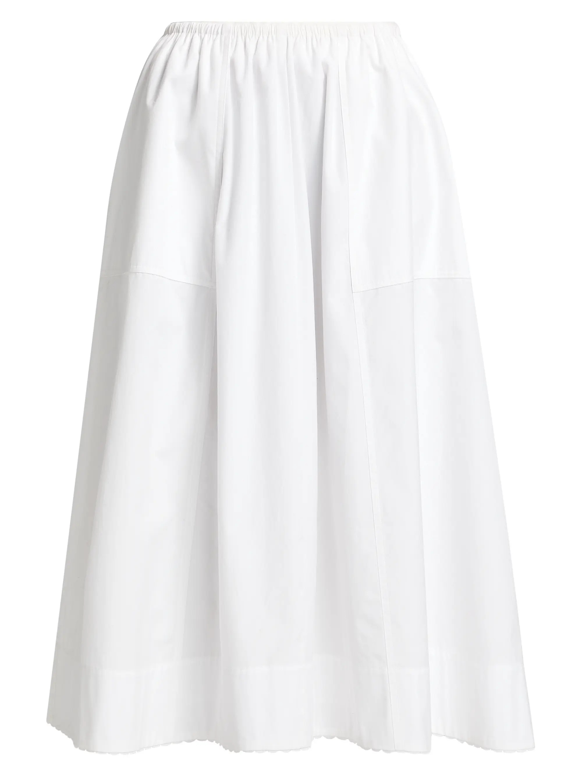 Scallop Midi-Skirt | Saks Fifth Avenue