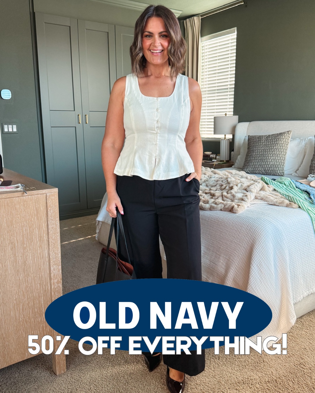 The Old Navy Fall Sale ends soon, and these are my favorite 50% off picks!!! 🤍

I did a Large in everything and a 12 in the pants! 
 
#midsizefashion #denim #sale #OOTD

#LTKSeasonal #LTKSaleAlert #LTKootd