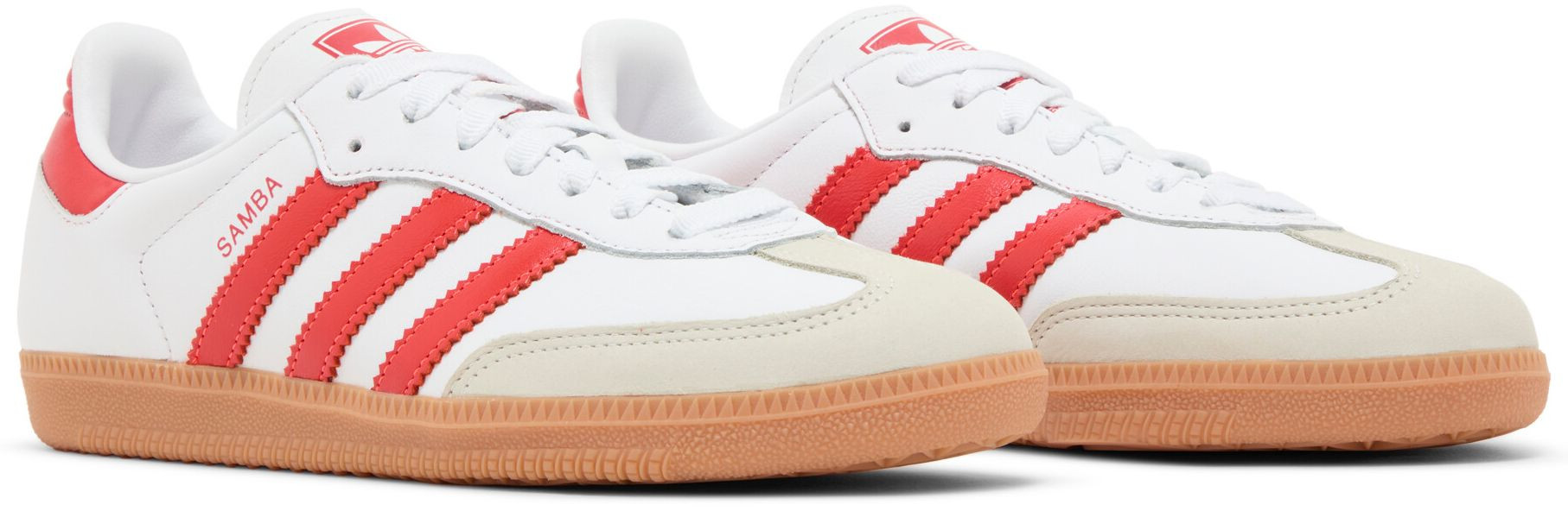 Wmns Samba OG 'White Solar Red Gum' | GOAT