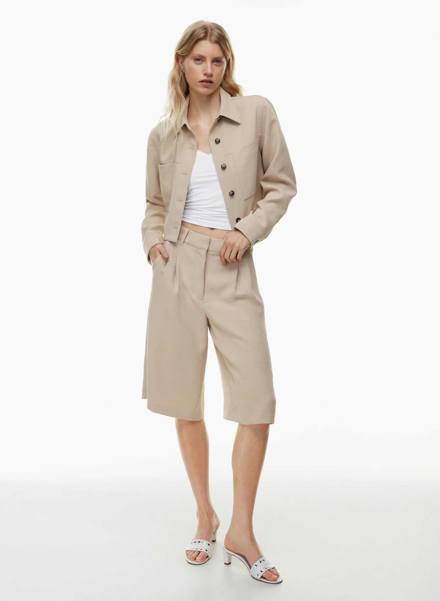 LITTLE CROPPED JACKET | Aritzia