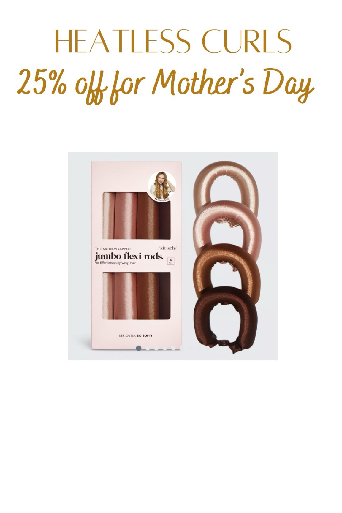 Heartless curls: 25% off for Mother’s Day! 

#LTKBeauty #LTKHome #LTKStyleTip