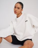 Oversized Sweatshirt - White | Adanola UK