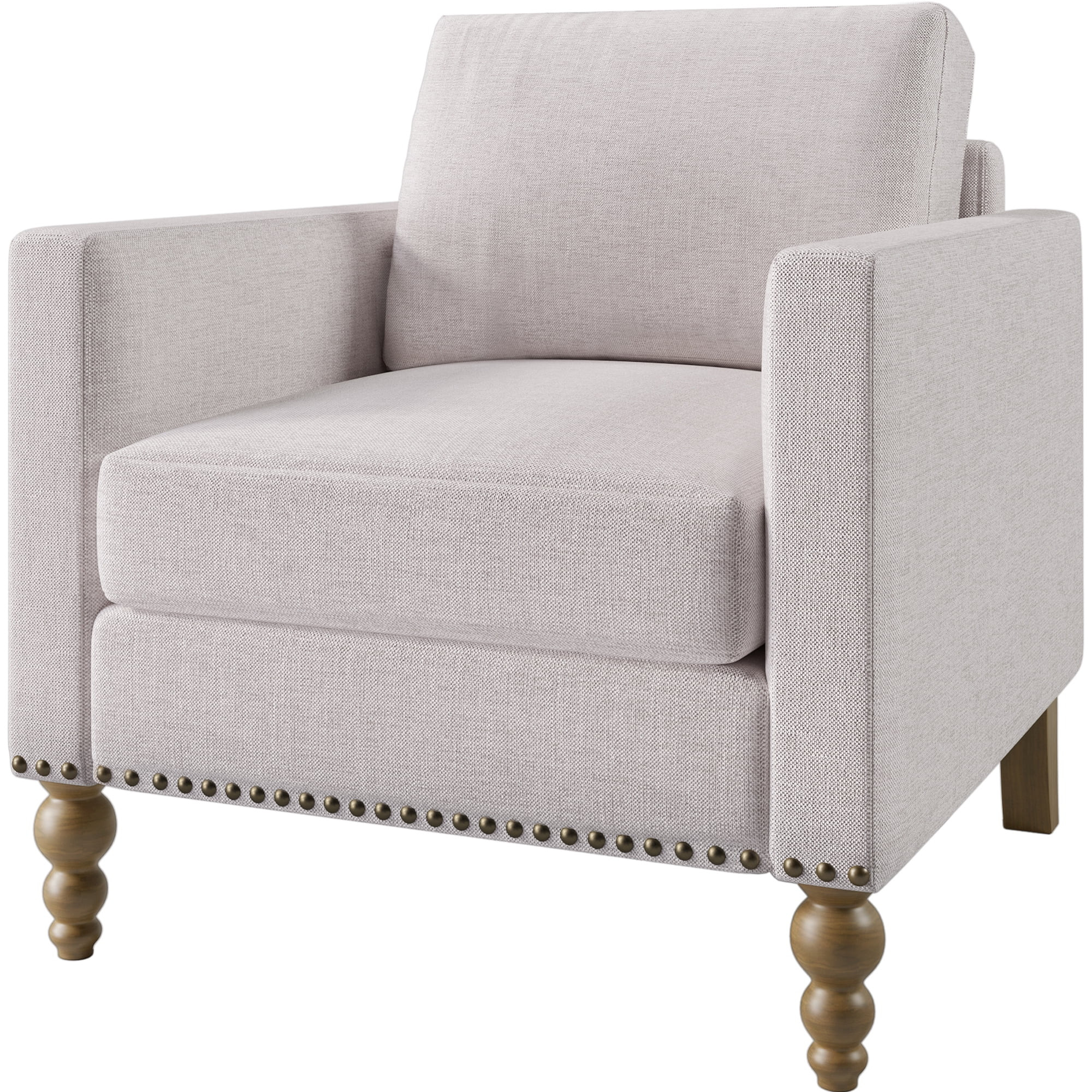 SYNGAR Accent Chair for Living Room, Bedroom Comfy Reading Armchair, Mid Century Modern Arm Chair... | Walmart (US)