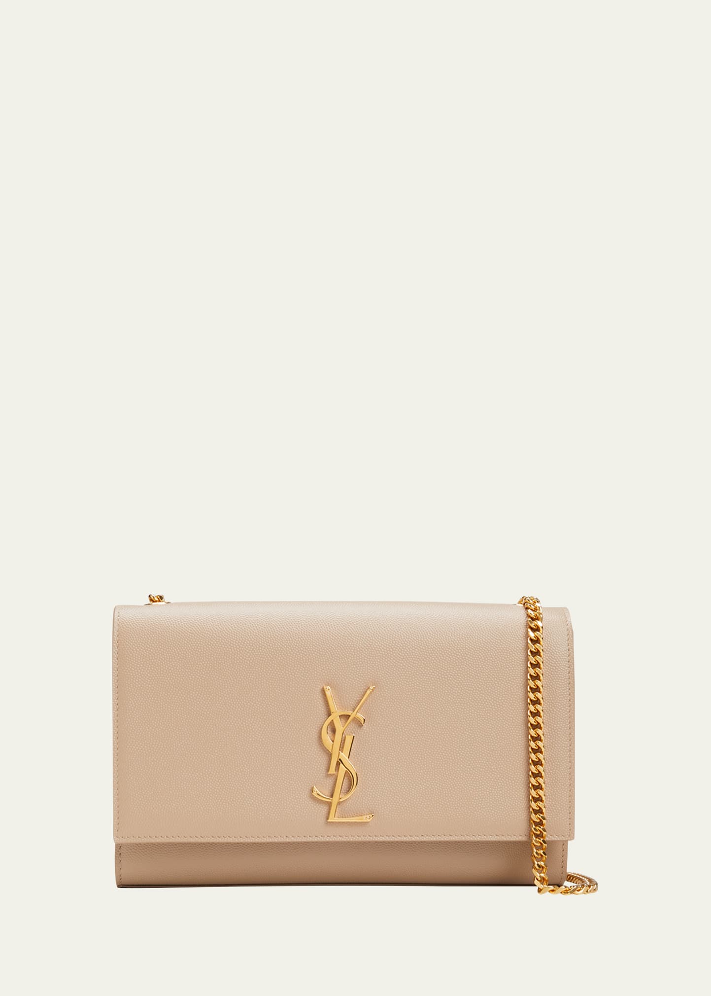 Saint Laurent Kate Medium YSL Crossbody Bag in Grained Leather | Bergdorf Goodman