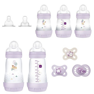 MAM Baby Essentials Gift Set - Lilac - 10pc | Target