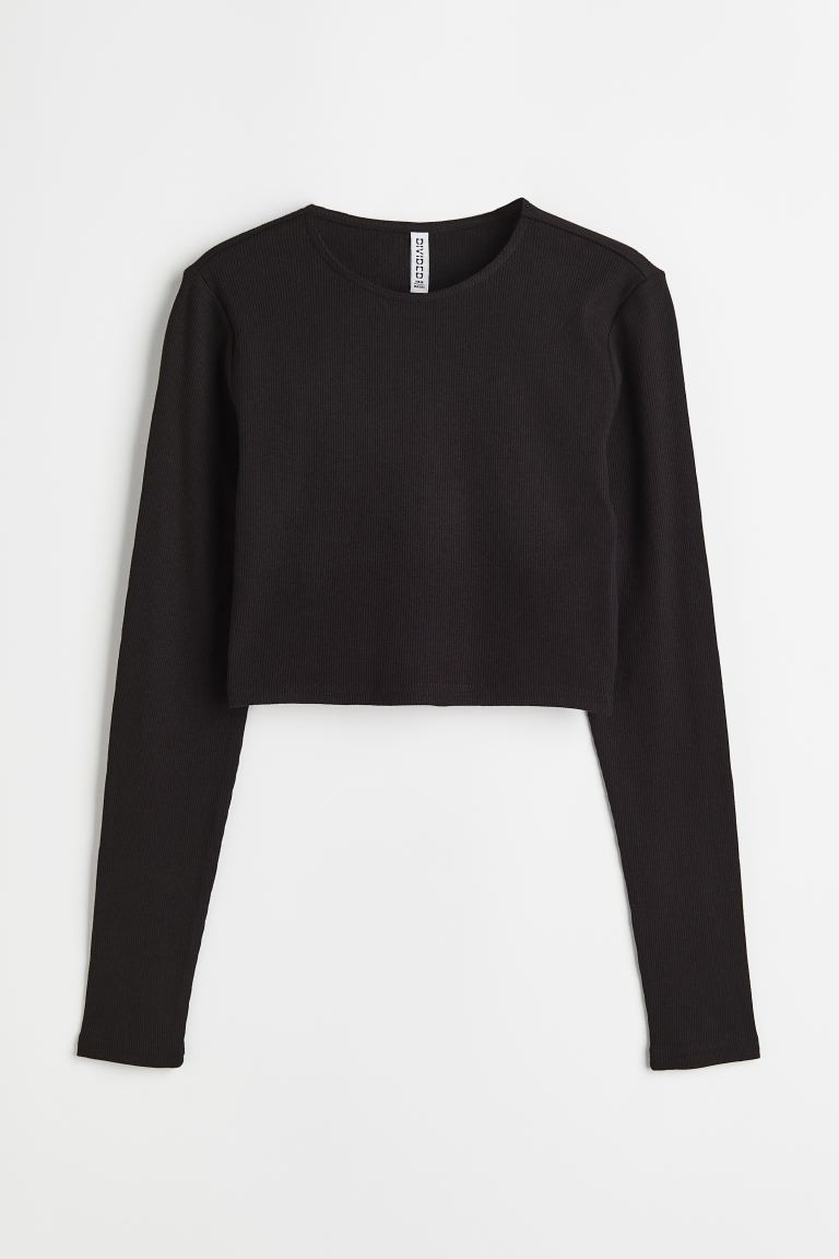 Ribbed Crop Top | H&M (US + CA)